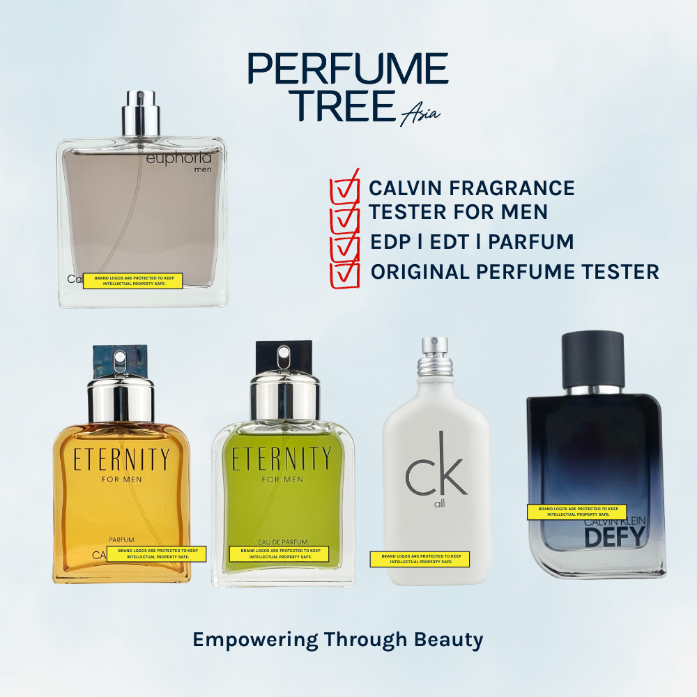 Calvin Perfume Tester for Men l Eternity Parfum l Defy EDP l Euphoria ...