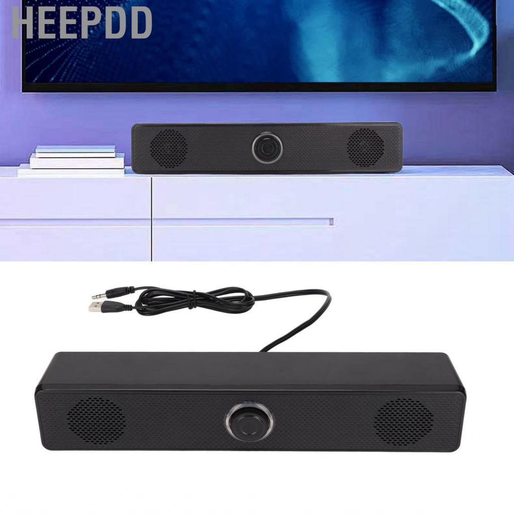 HEEPDD Computer Speaker Stereo Black USB Powered 350T PC 3.5mm Input ...