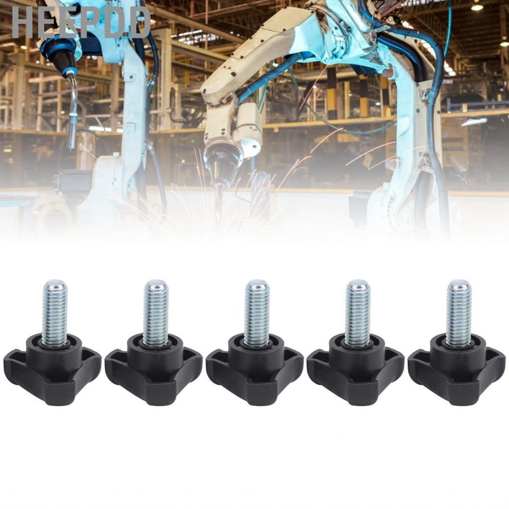 HEEPDD Clamping Screw Knob 5pcs M10 ABS Plastic Triangular Handle ...