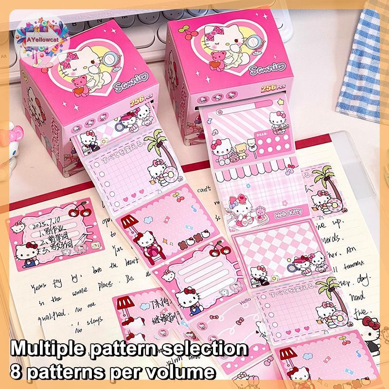 AY Sanrio Hello Kitty Pull Out Post-It Note Cartoon Cute Error Note ...