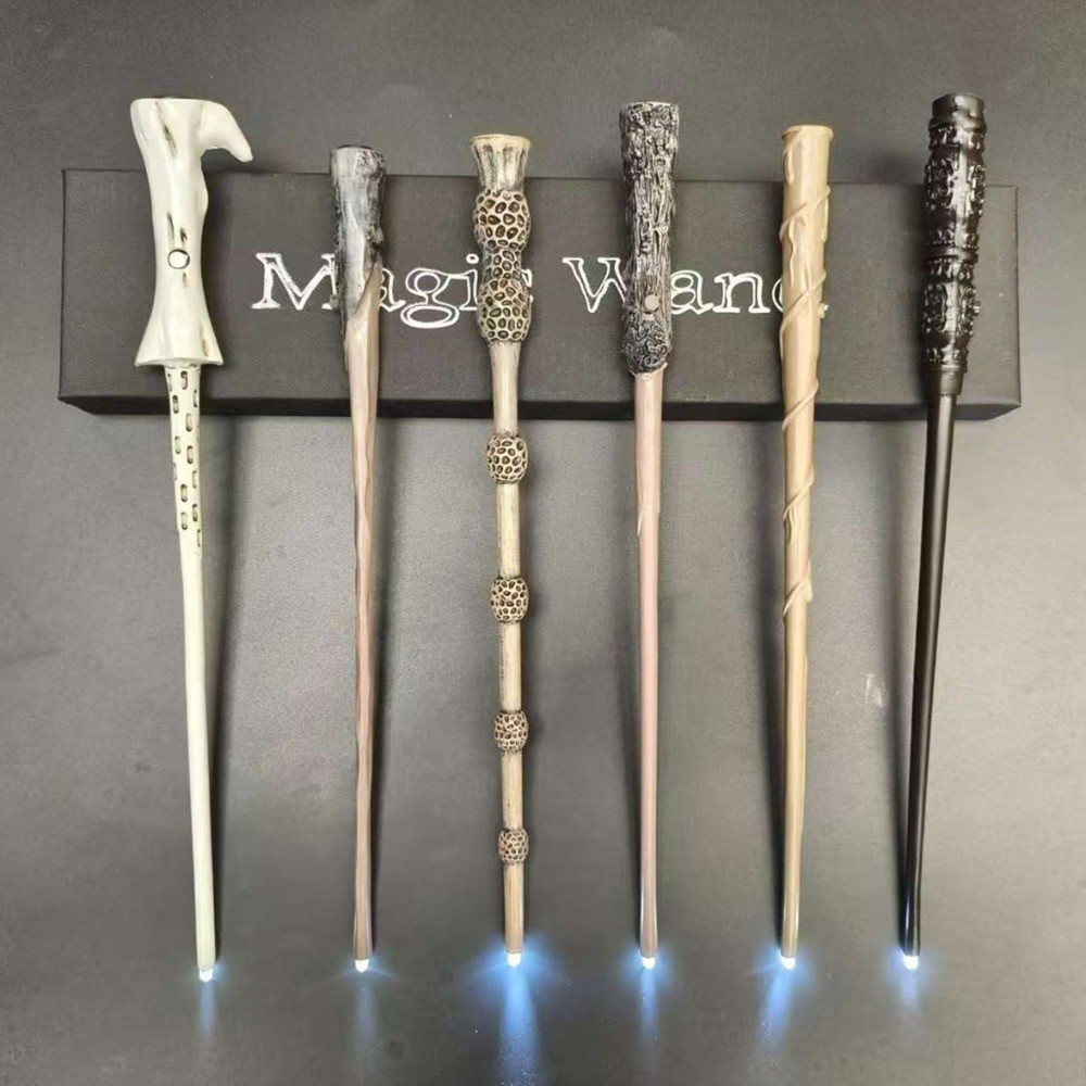 Harry Potter Glowing Wand Gift Toys Children's Birthday Gift Box ...