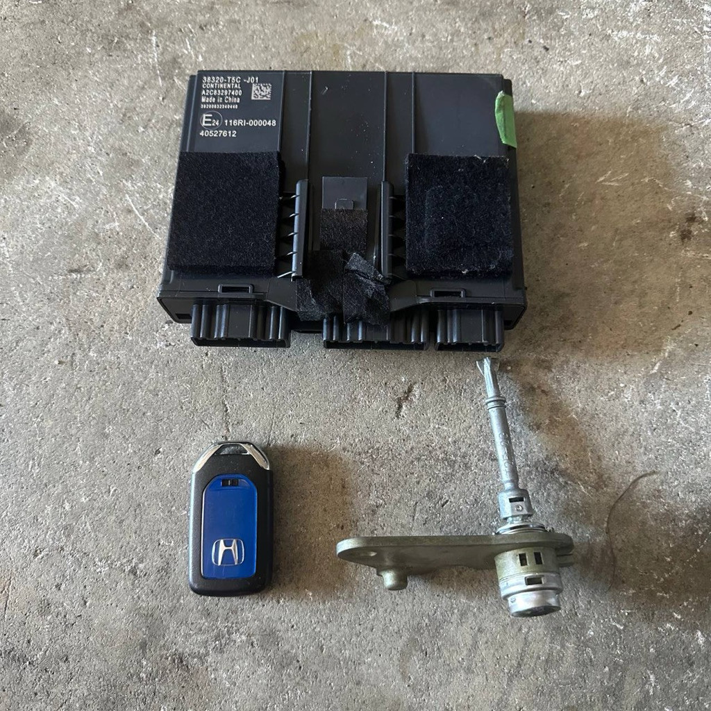 Honda jazz fit GP5 GK5 Smart PCU 38320-T5C-J01 with Smart Remote Key ...