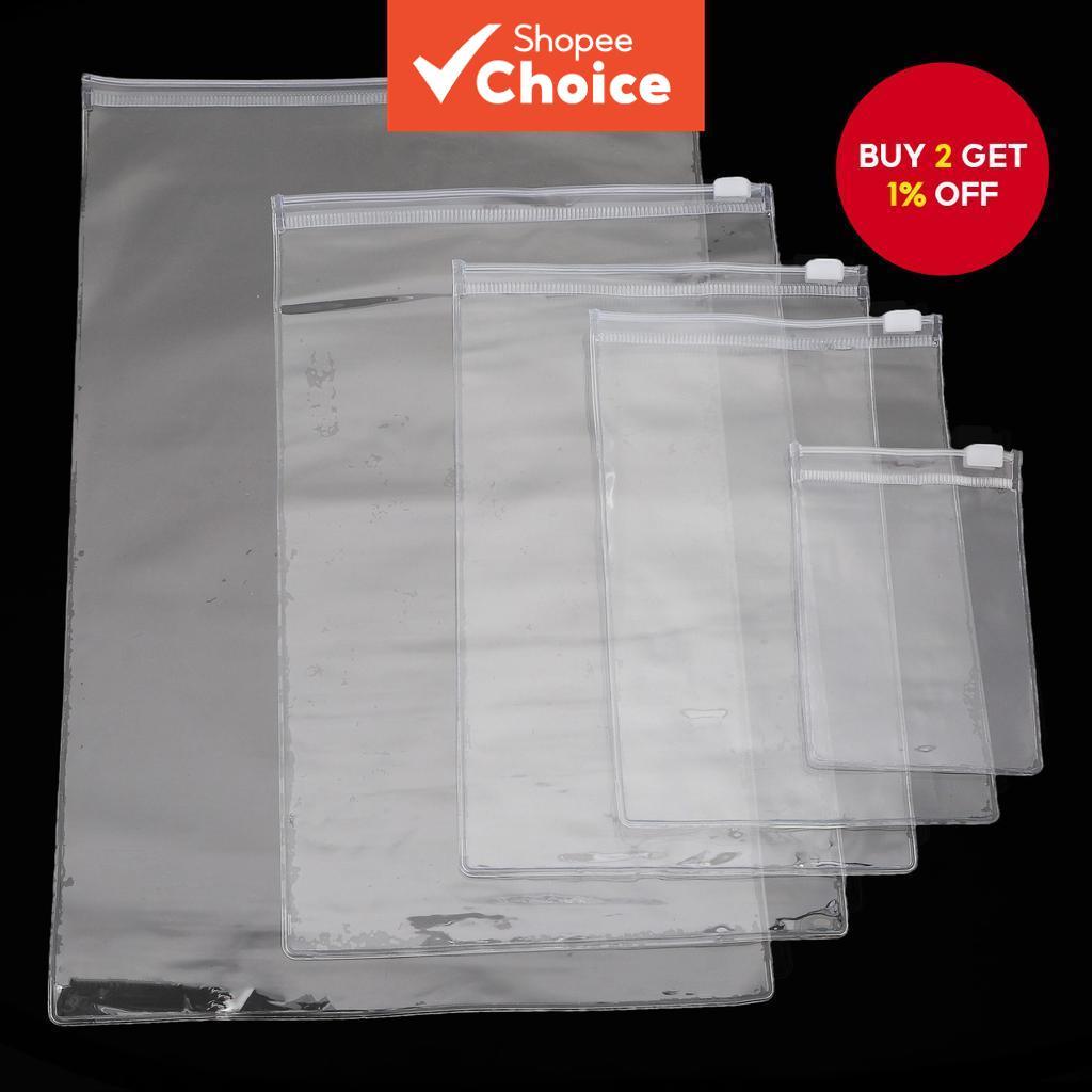 Transparent PVC Ziplock Jewelry Bags - Reclosable, Thickened, Self ...