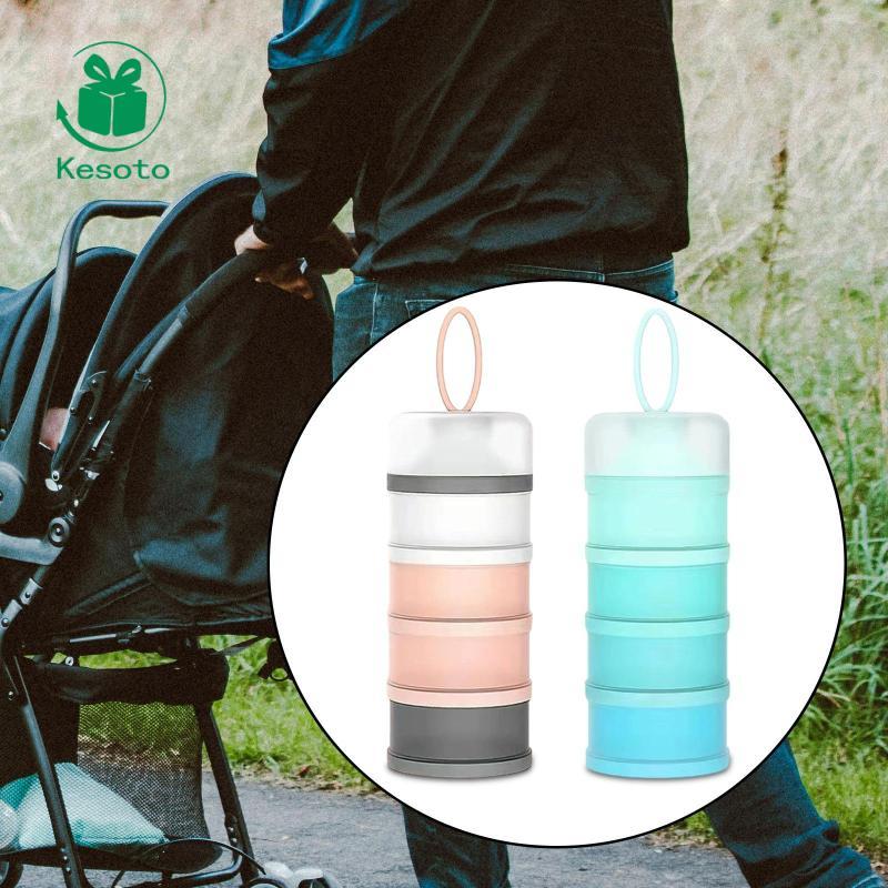 Kesoto 2x Protein Powder Containers Protein Powder Dispensers 4 ...