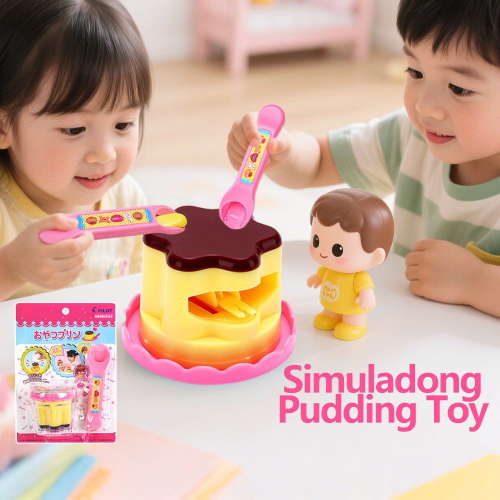 Bubu Pudding Feeding Toy Simulation Role Play Strawberry Pudding Toy ...