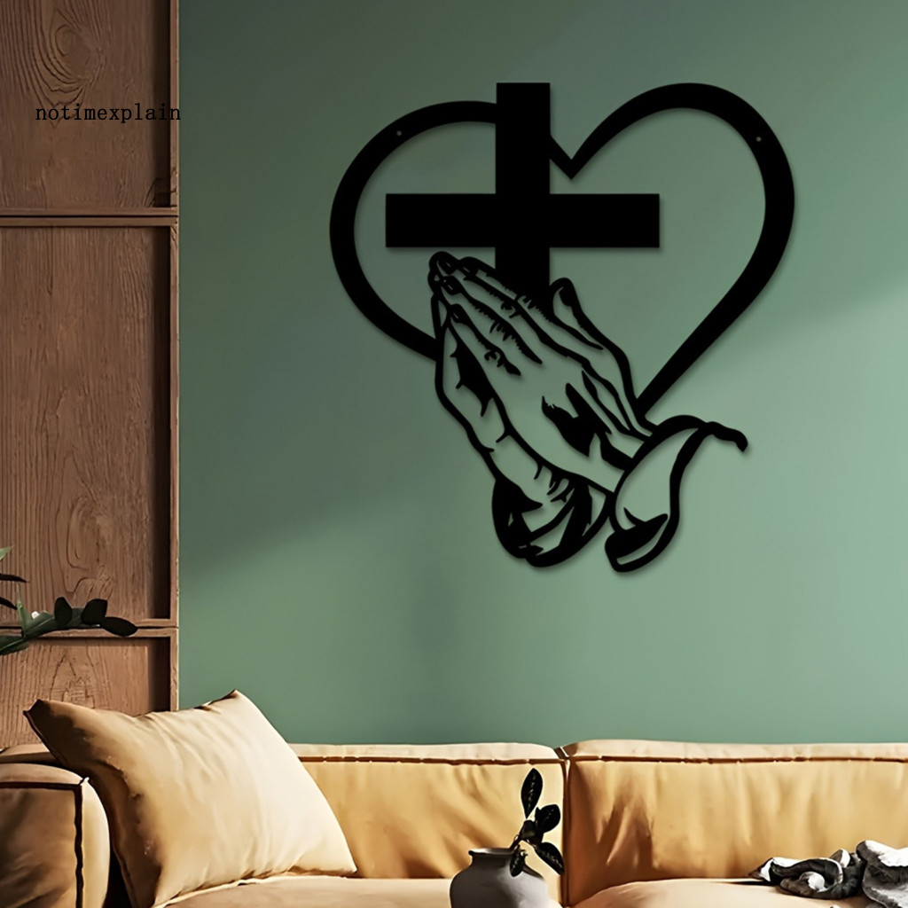 NTA Inspiring Religious Prayer Sign Metal Wall Decor Sign Christian ...