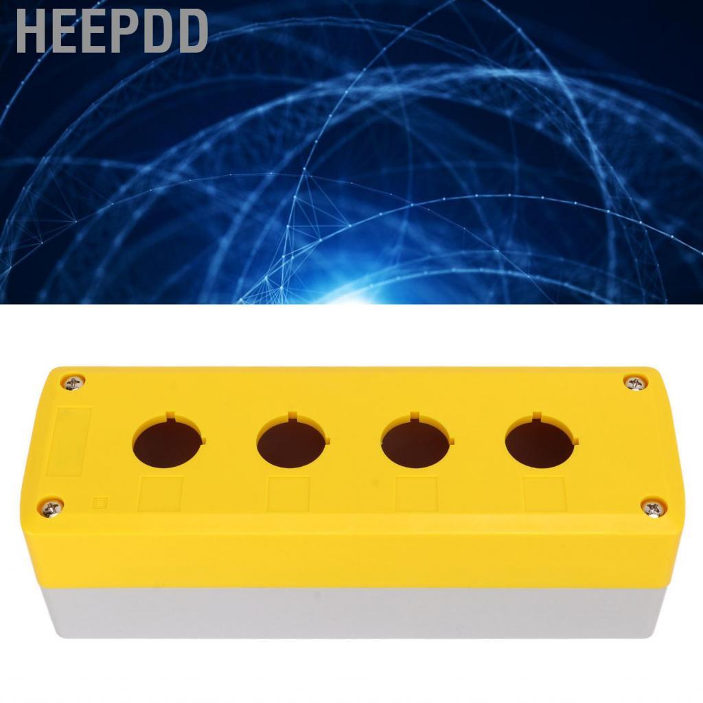 HEEPDD Push Button Switch Box 4 Hole Control Station Industry 22mm ...