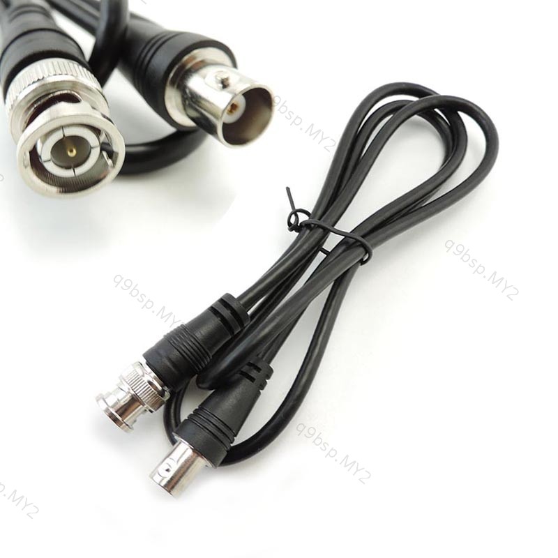 0.5M 1M Adapter Plug Video Connector Coaxial Line BNC Male To Female ...