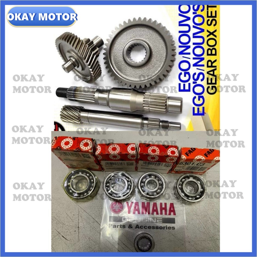 Yamaha EGO EGO-S NOUVO-S E-GO Engine 5TL Gear Box Comp Engine Enjin ...