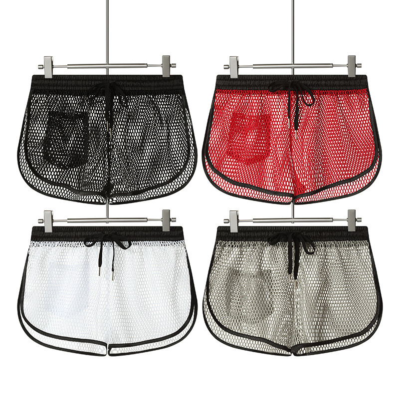 Man Boxers Mesh Fishnet Underwear Side Split Arrow Pants Underpants See ...