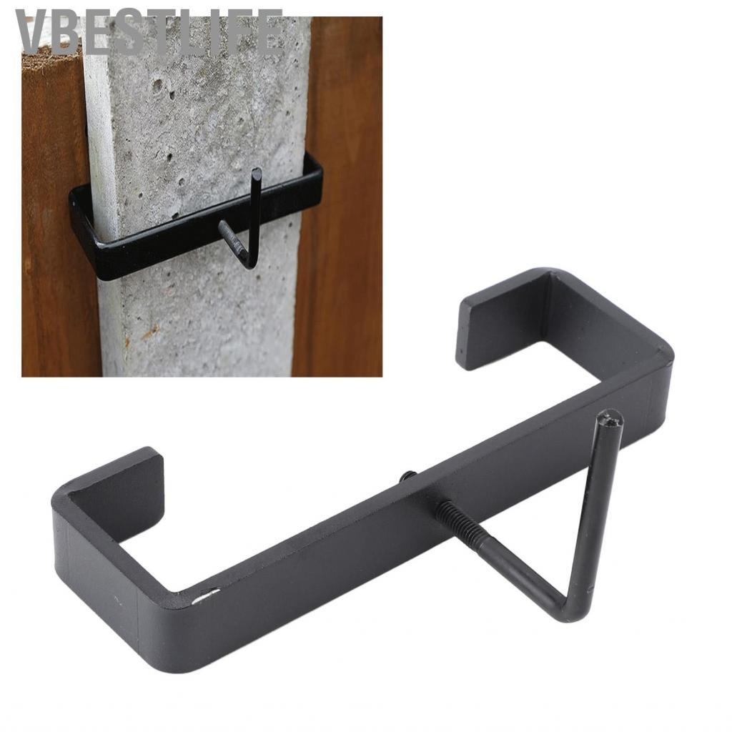 VBESTLIFE 4 Inch Concrete Post Clip Carbon Steel Clamp for Birdhouse ...