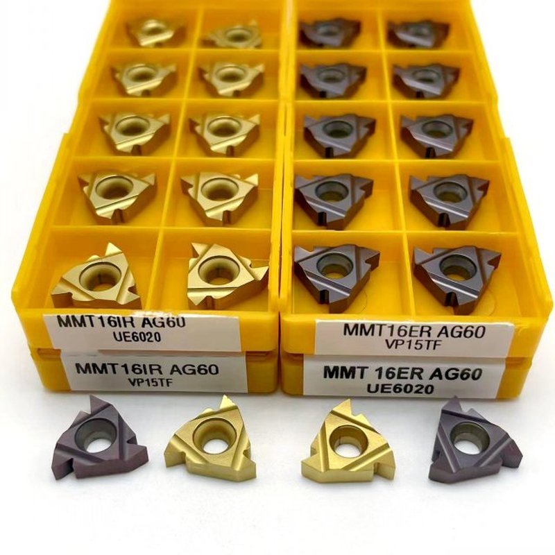 10pcs MMT16ER MMT16IR AG60 VP15TF UE6020 Carbide insert MMT 16ER 16IR ...