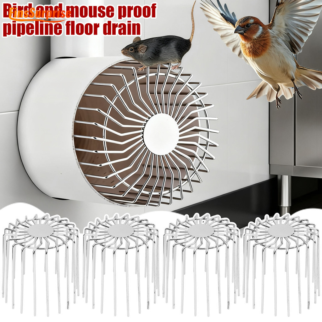 Creative Durable Stainless Steel Balcony Courtyard Basement Sewer Pipe ...