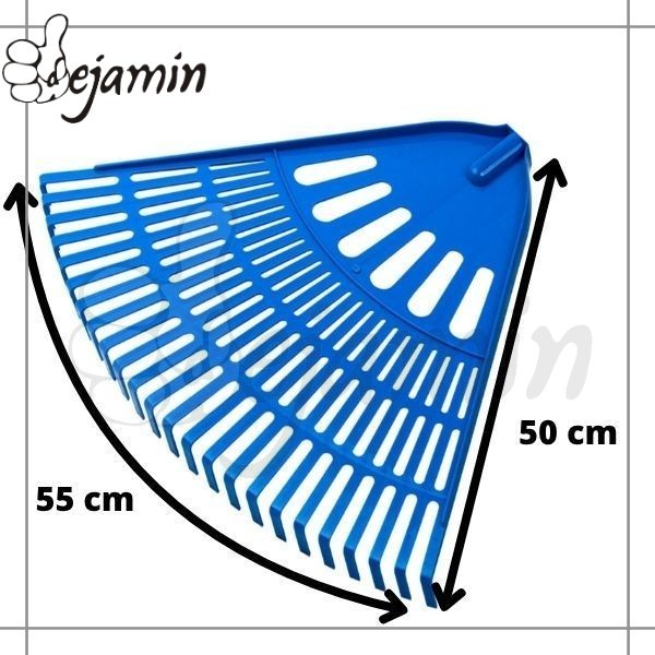 Plastic Leaf Raker Penyakar Daun Plastic Rake Gardening Plastic Lawn ...