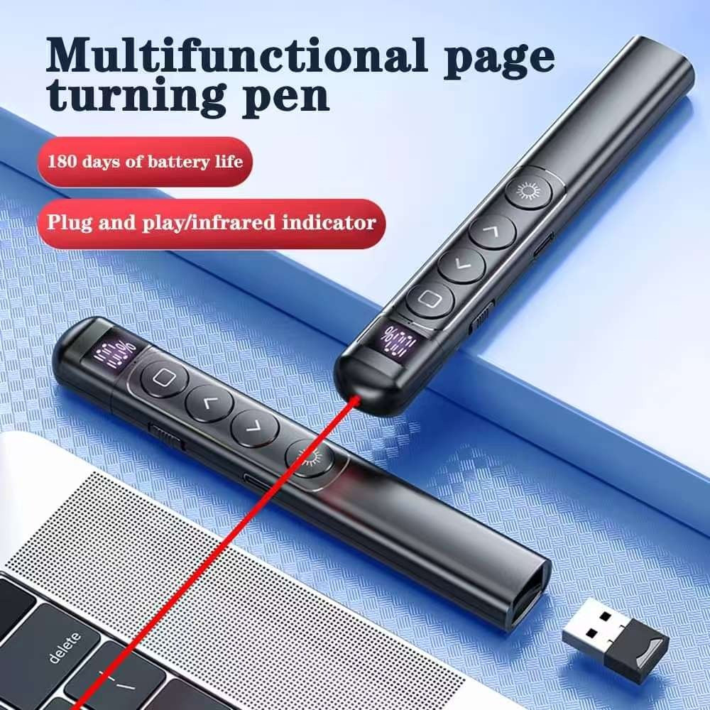 Pengawal Power Point Pen Electronic Page Turning Laser Pen Presenter ...