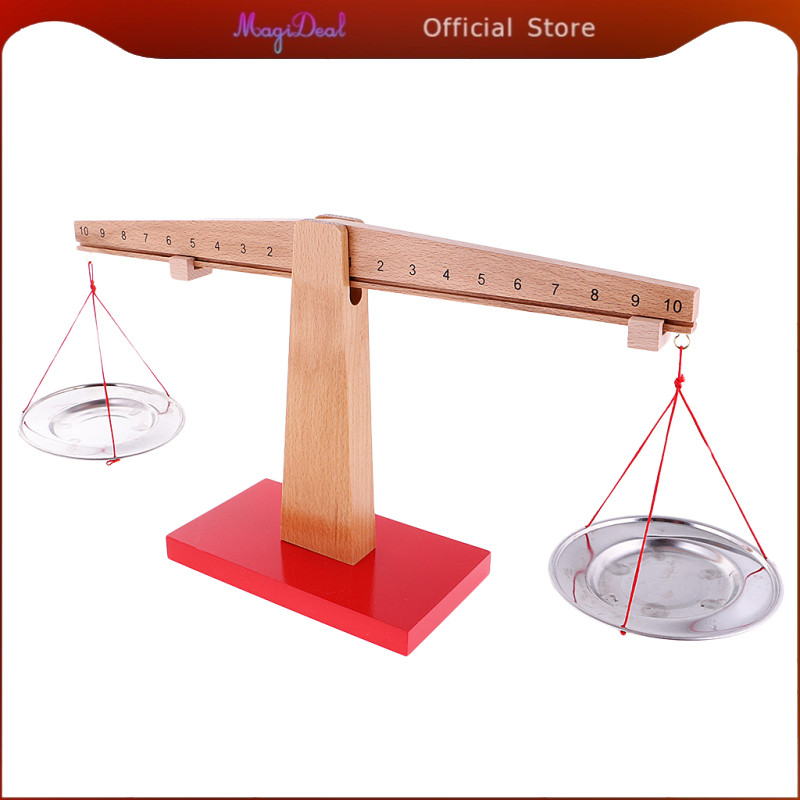 MagiDeal Number & Balance Early Learning Educational Toys Kids ...