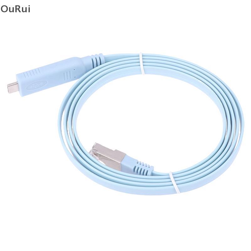 # OuRui # 1.5m Usb C To Rj45 Console Cable Rs232 Serial Adapter For ...