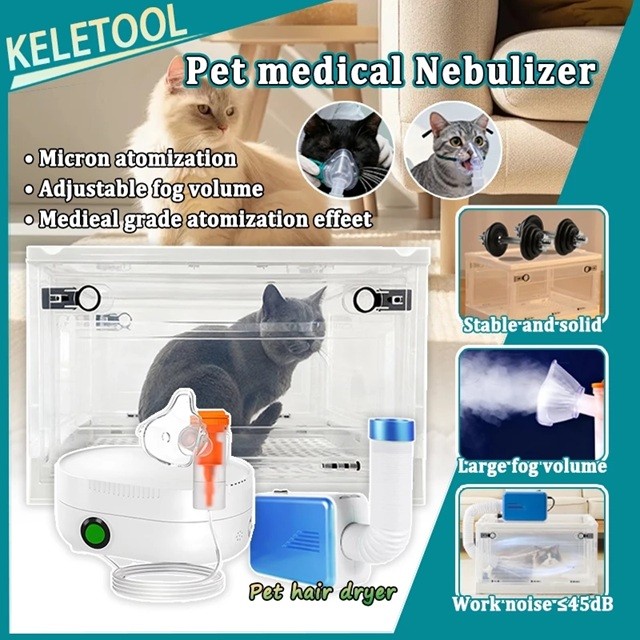 cat-nebulizer-box-nebulizer-compression-household-pet-drying-box-pet