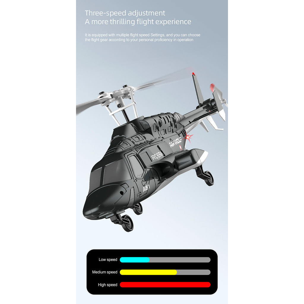 RC ERA A61 Airwolf Helicopter 4 Channels Optical Flow Positioning 1/52 ...