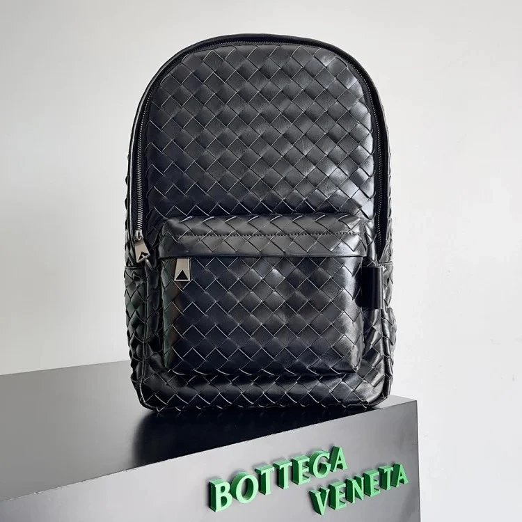 Bottega Veneta (Bottega Veneta Home) BV New Style Woven Backpack Wide ...