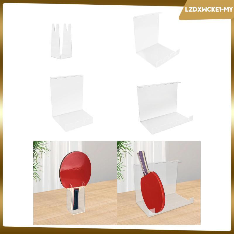 [lzdxwcke2] Table Tennis Racket Display Stand Organizer, Acrylic Table ...