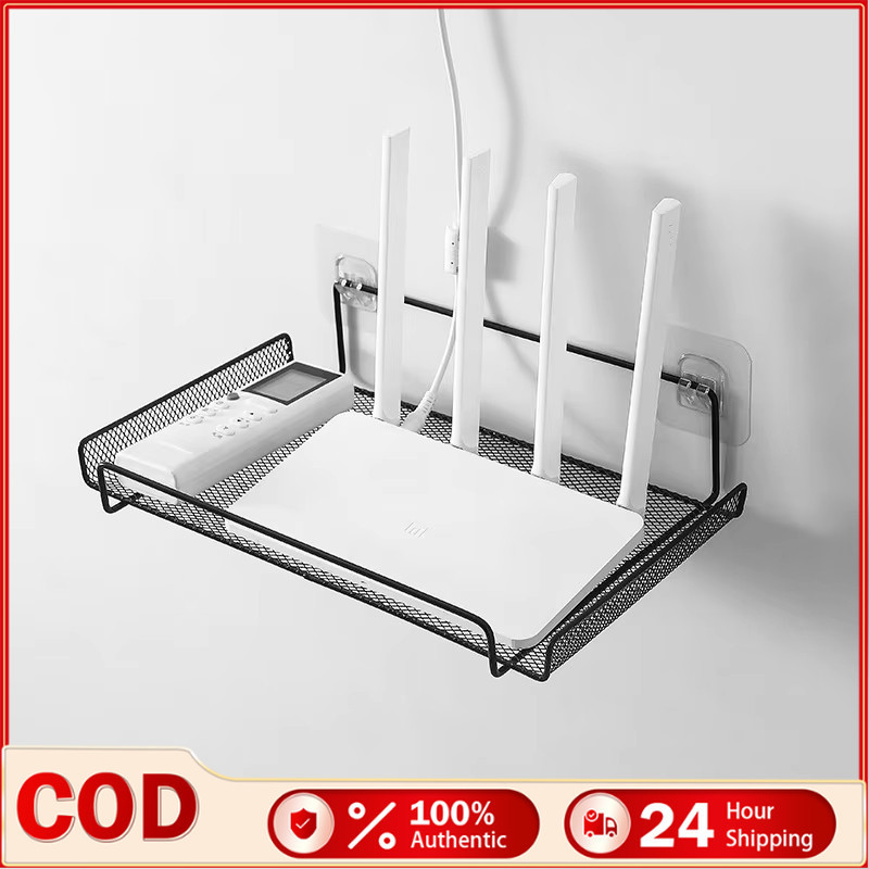 Universal Router storage Rack Bracket TV Set-top Box Rack Wall Mounted ...