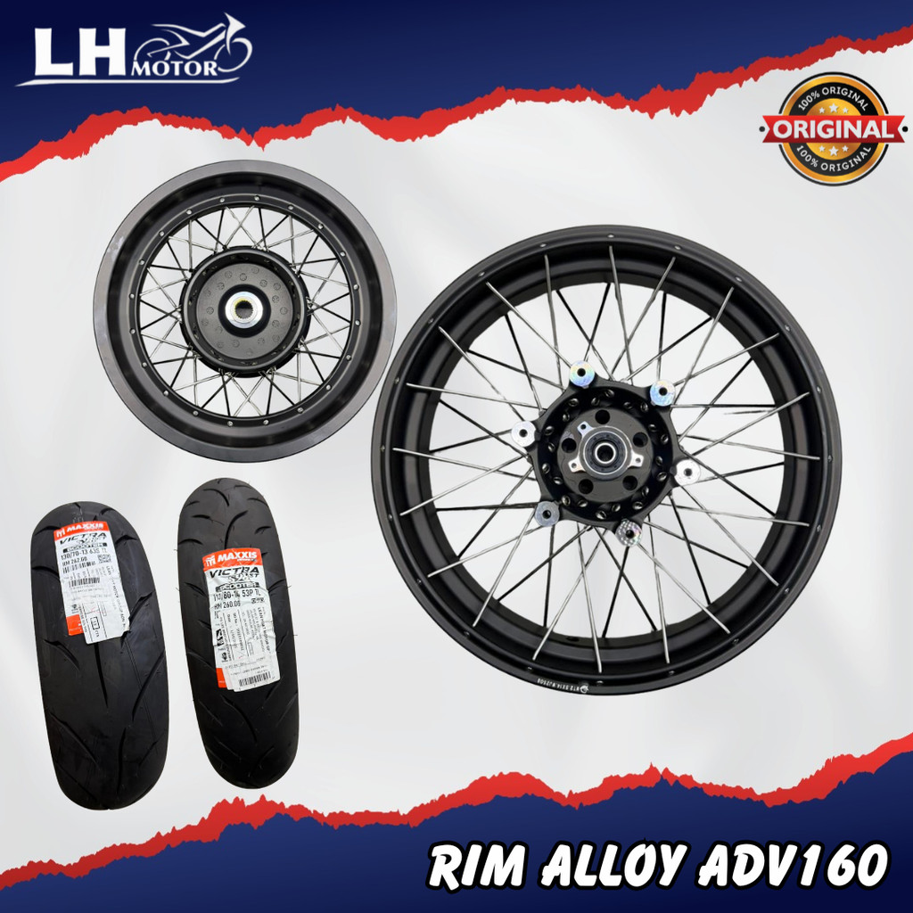 RIM ALLOY HONDA ADV160 250/14 350/13 PNP ADV160 | Shopee Malaysia