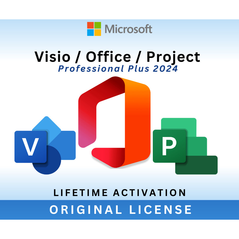 2024 Pro Plus Digital License – Office, Visio & Project | Official ...