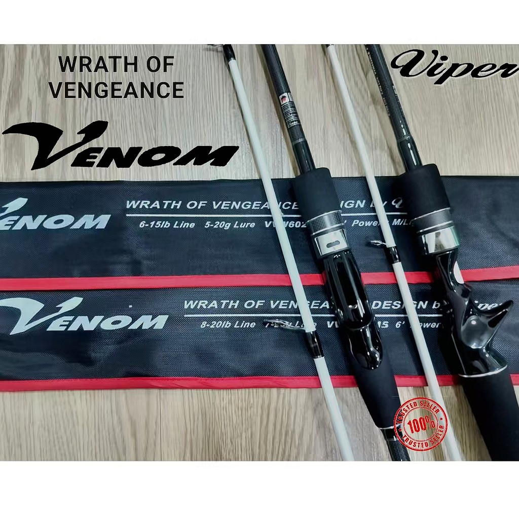 💥💥 VIPER VENOM WRATH OF VENGEANCE FISHING ROD | Shopee Malaysia