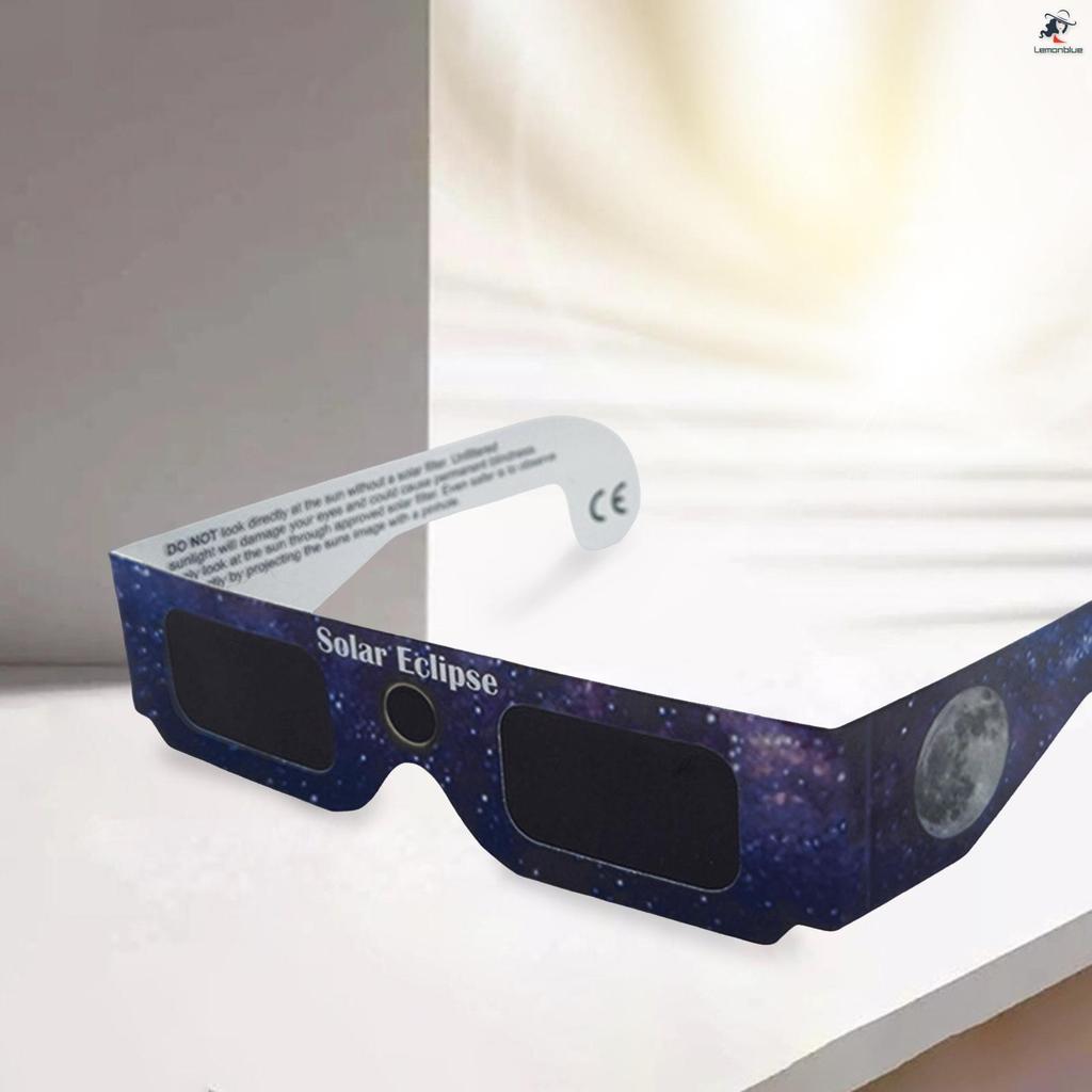 50pcs Solar Eclipse Glasses Enhanced Magnification Superior Optics ...