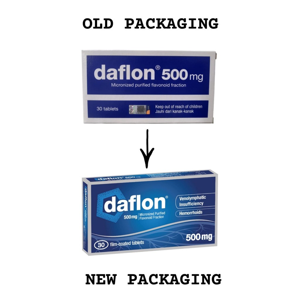 CARING DAFLON 500MG TABLETS (30S) | Shopee Malaysia