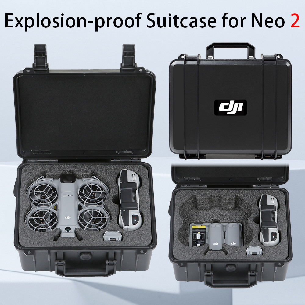 For DJI Neo 2 Hard-Shell Explosion-Proof Case (Compatible with RC N3 ...