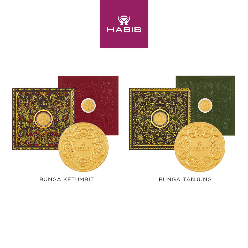 HABIB Ukiran Collection | 999.9 Gold Wafer (0.20g - 0.40g) | Shopee ...