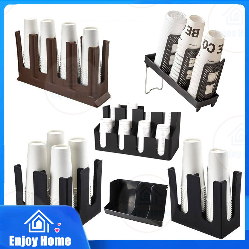 Adjustable Display Rack Disposable Cup Organizer Rak Multifunctional ...
