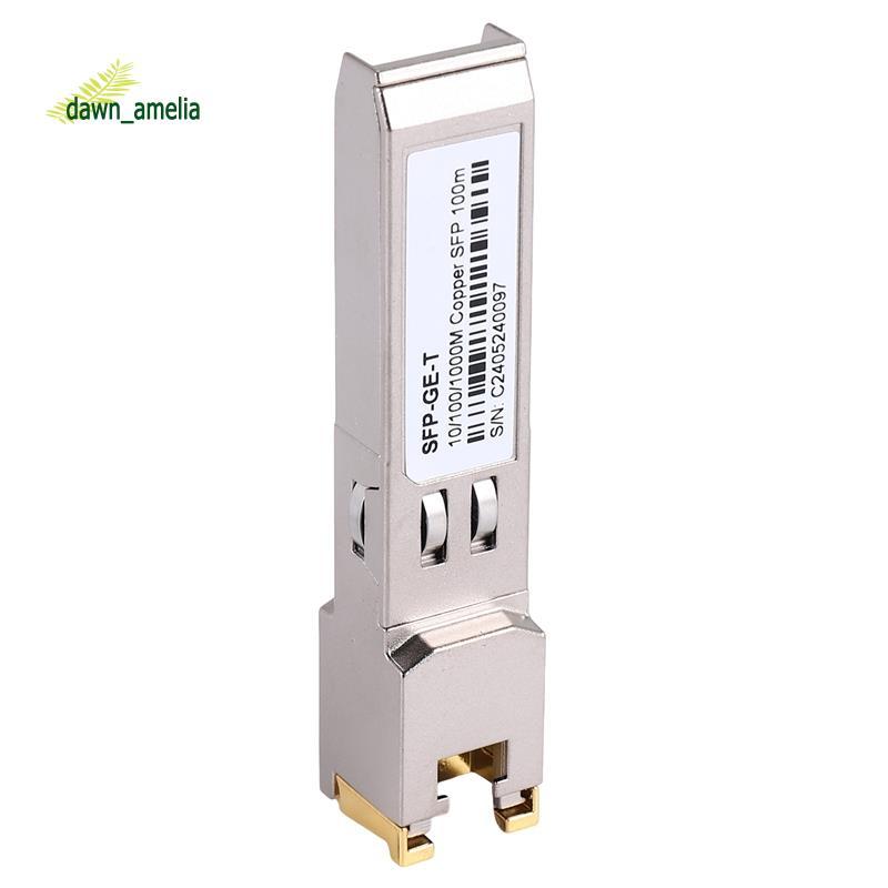 SFP Module RJ45 Switch Gbic 10/100/1000 Connector SFP Copper RJ45 SFP ...