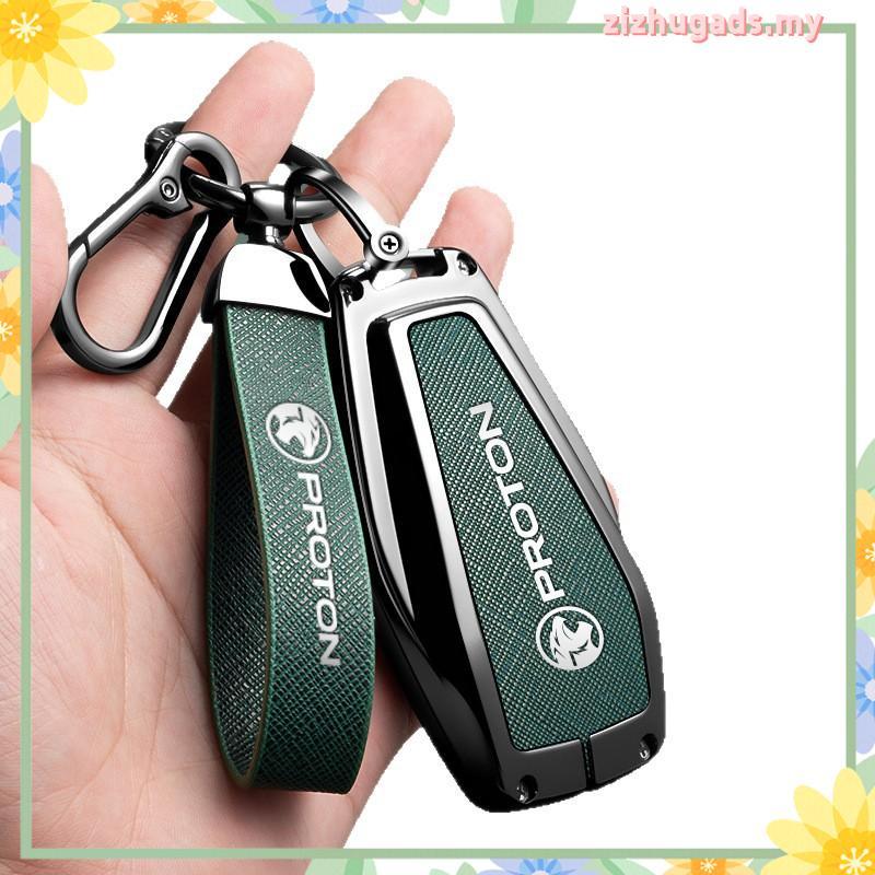 3/4 Buttons Proton Keyshell Luxury Zinc Alloy Leather Smart Keychain ...