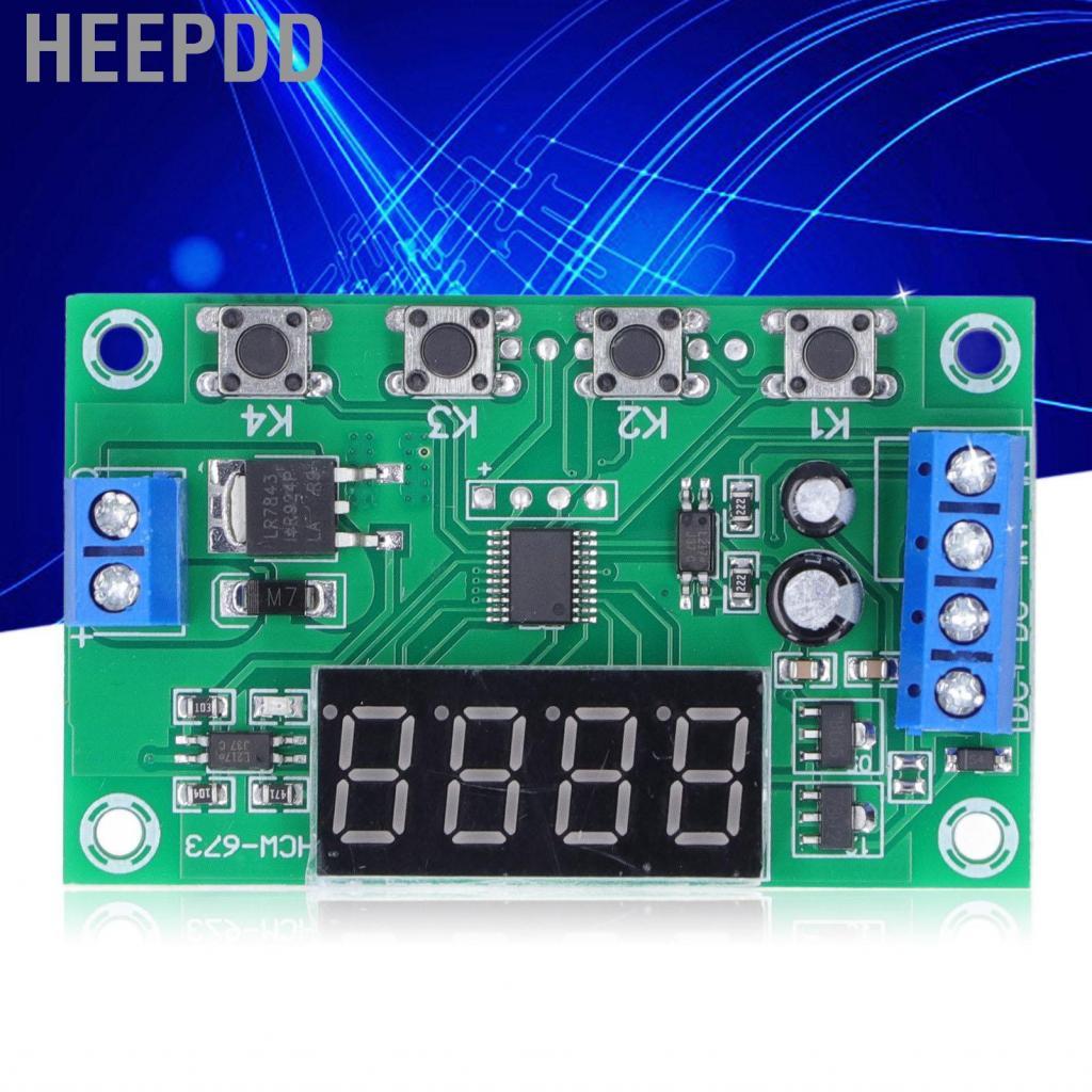 HEEPDD Trigger Cycle Timer Delay Switch Stable Work Relay Module Single ...