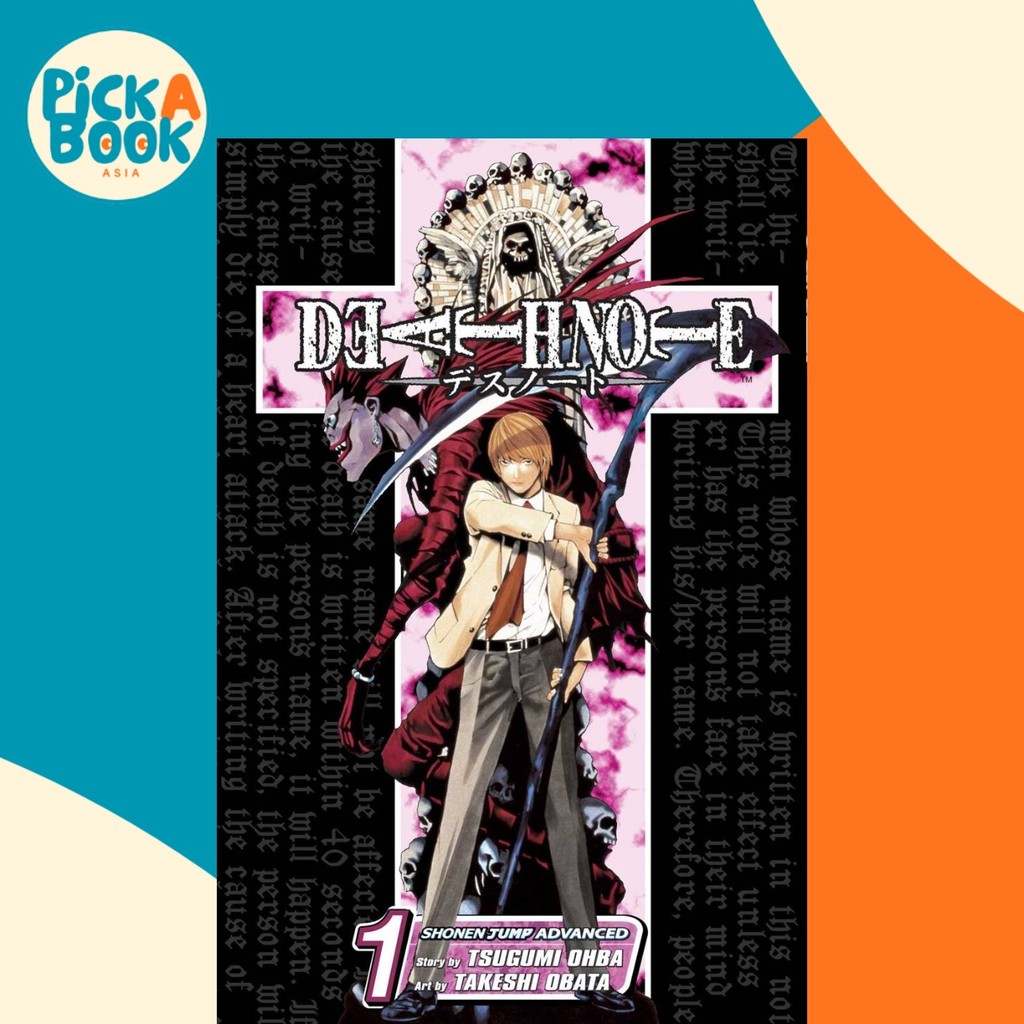 [100% Original Books] - Death Note, Vol. 1 by Tsugumi Ohba (US edition ...