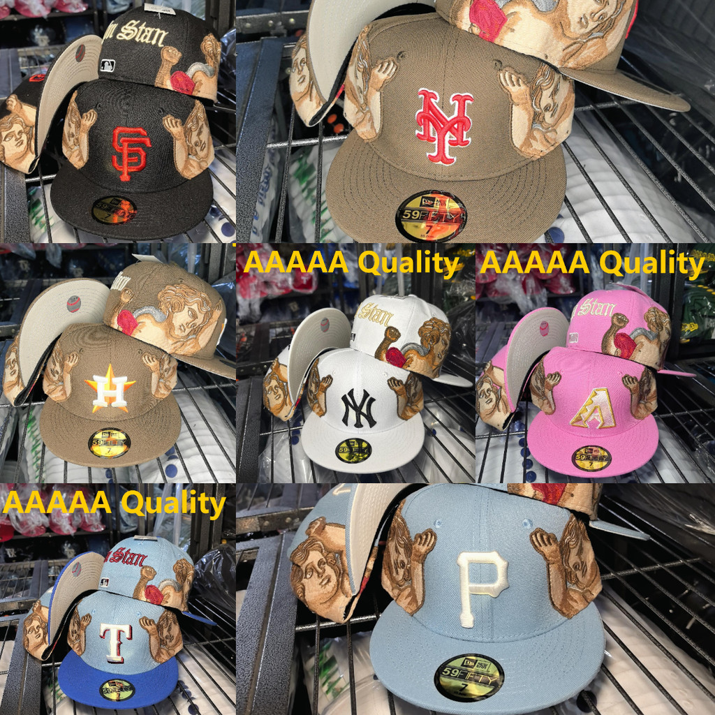 AAAAA quality New Era 59FIFTY baseball cap, fitted cap with Cupid ...