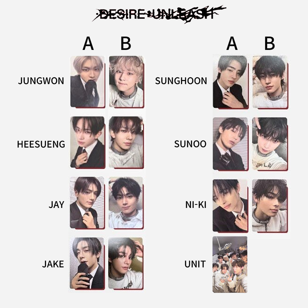 READY STOCK] ENHYPEN - DESIRE : UNLEASH WEVERSE VER ALBUM OFFICIAL