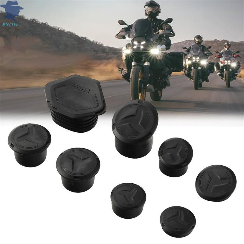 [prosperrise] Motorcycle Frame Hole Cover Caps Plug Decorative Frame ...