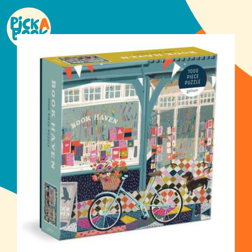 Book Haven - 1000 Piece Puzzle - De PuzzelGigant.nl