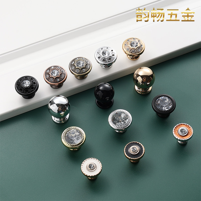 Yunchang Drawer Handle Plastic Single Hole Retro American Simple ...