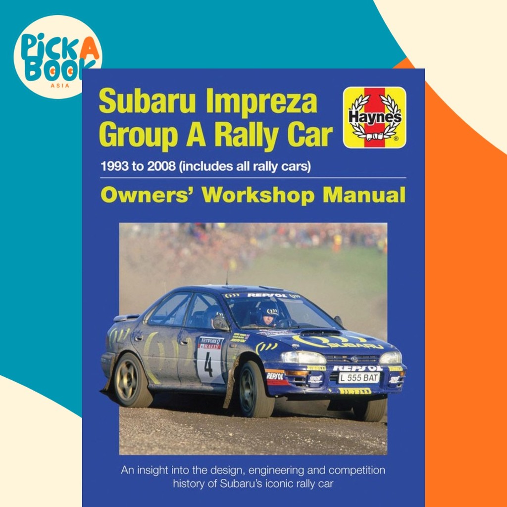 [100% Original Books] - Subaru Impreza Group A Rally Car Owners' Work ...