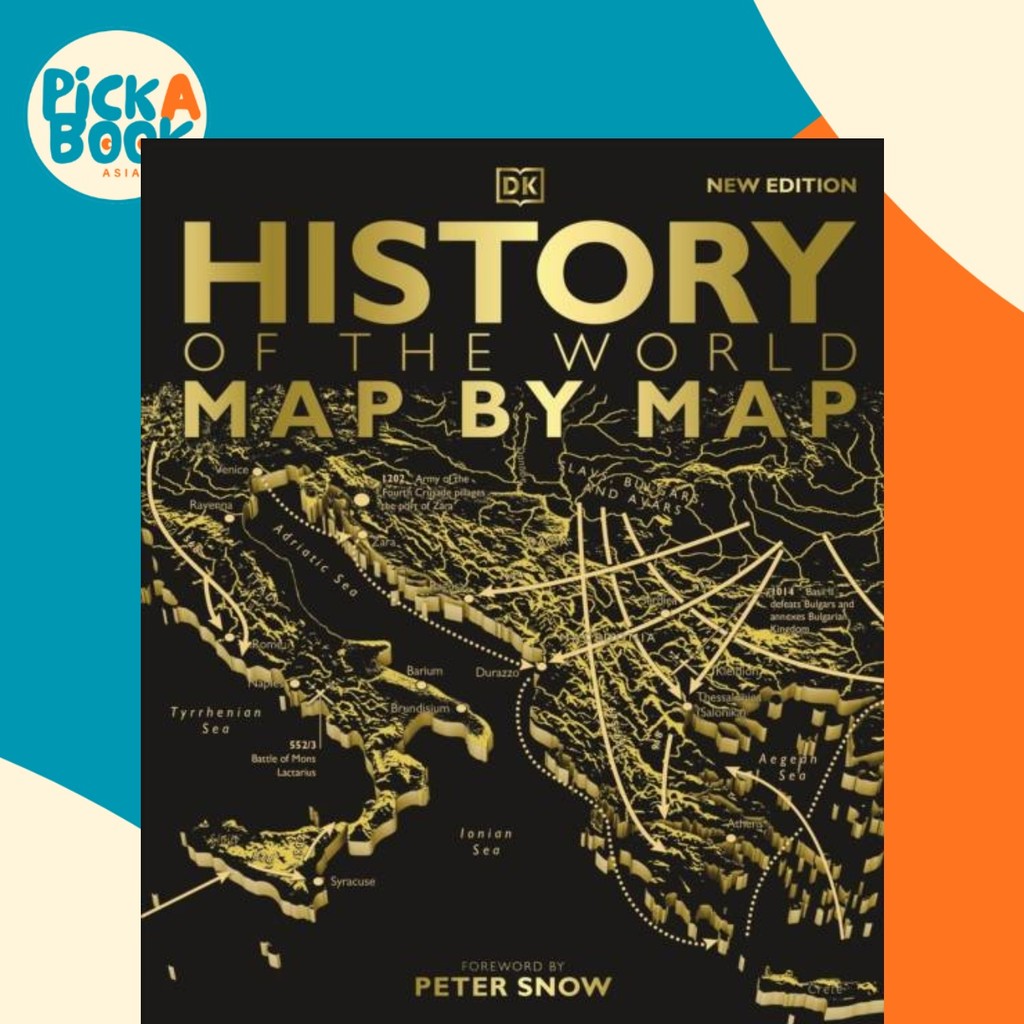 [100% Original Books] - History of the World Map by Map by DK (UK ...