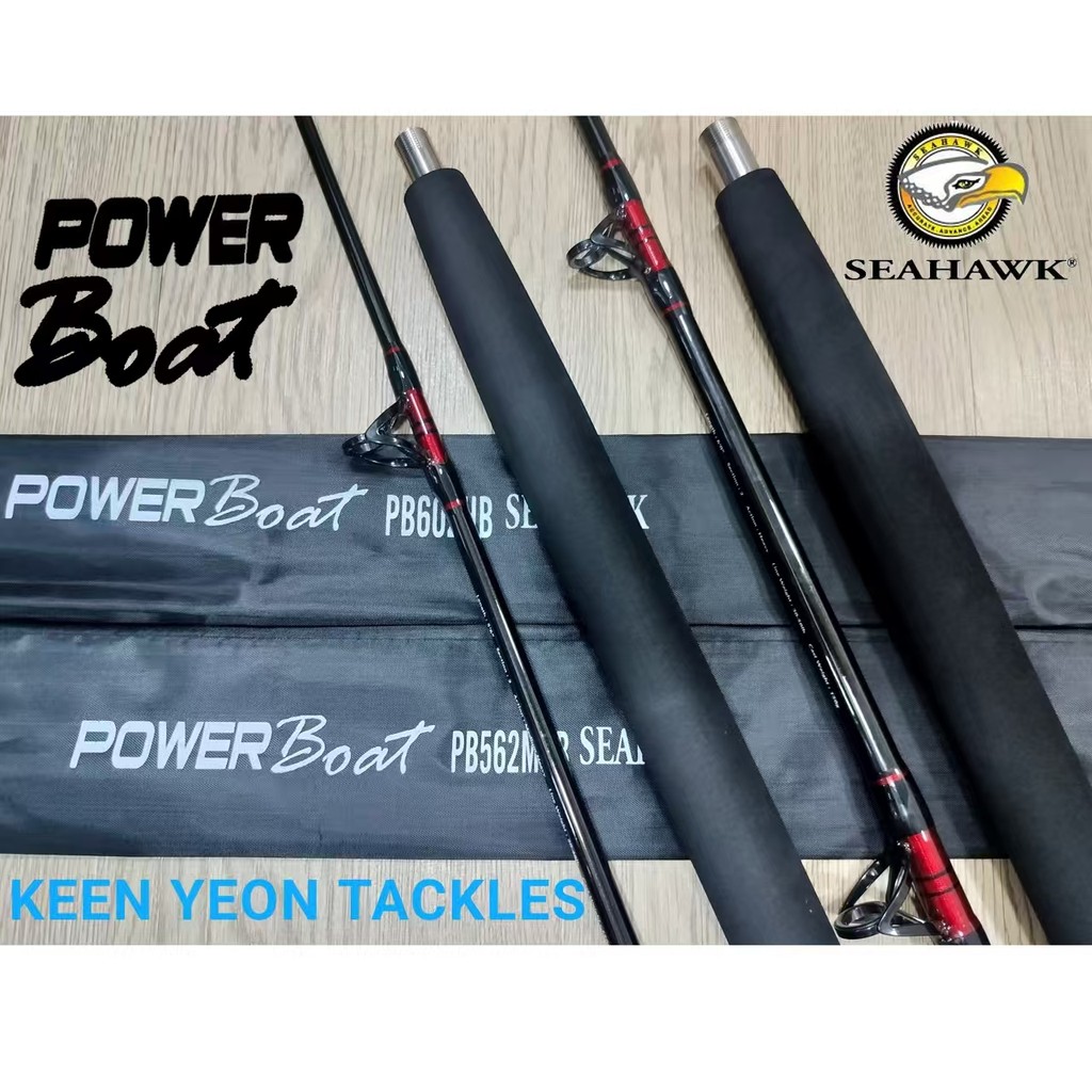 SEAHAWK POWER BOAT BOTTOM FISHING ROD | Shopee Malaysia