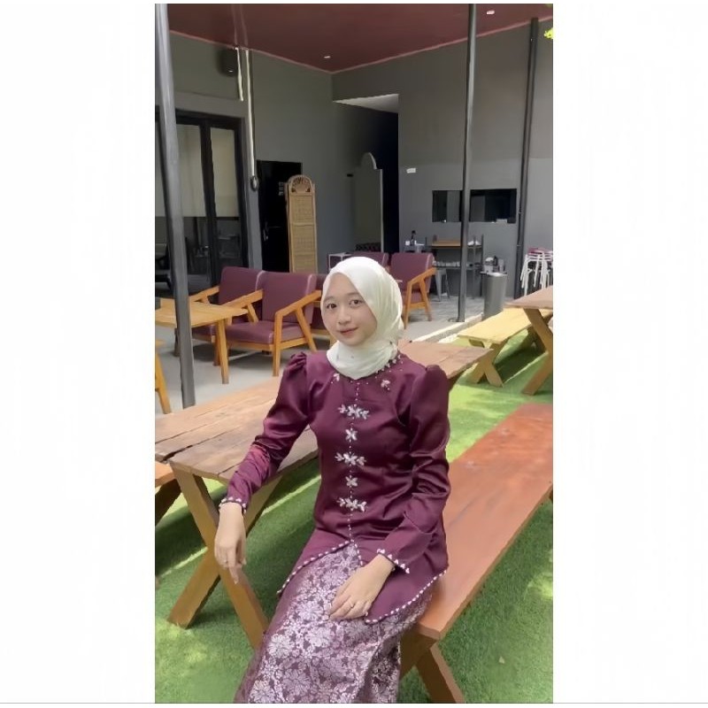 Durable Quality Alana One Set Baju Kurung Melayu Rok Songket Modern ...