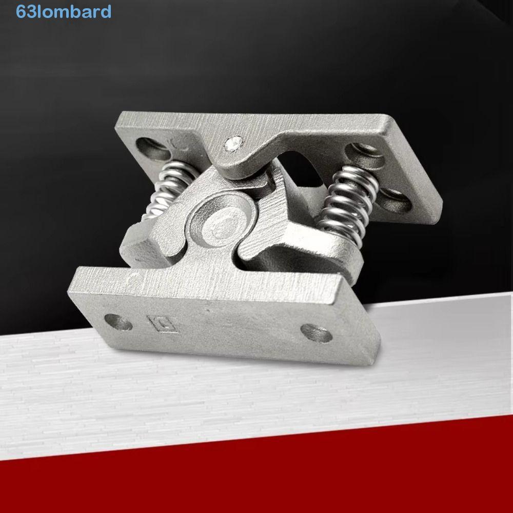 LOMBARD Spring Loaded Door Lock, Heavy Duty Stainless Steel Door ...
