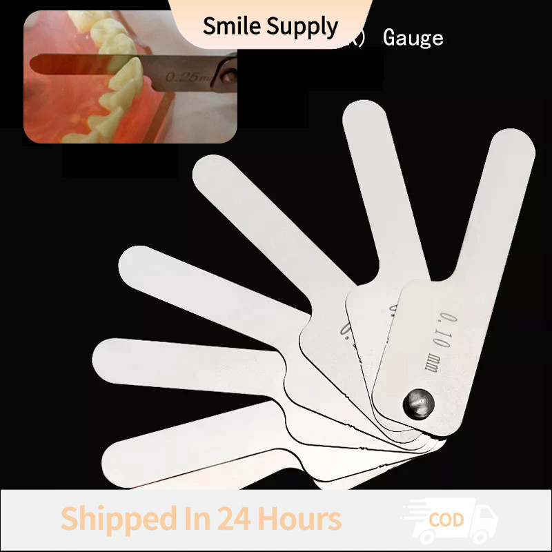 Dental Interproximal Reduction Gauge Ruler Tooth Gap Measure ...