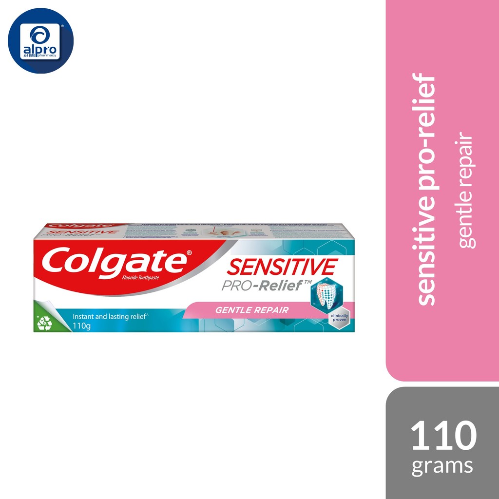 Colgate Sensitive Pro-Relief Gentle Repair 110g | Protect Against Tooth ...